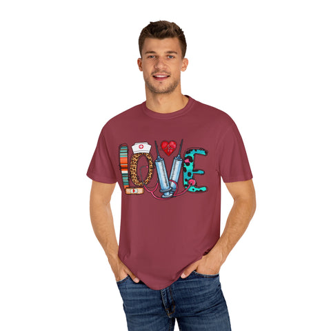 Colorful Love Graphic Unisex T-Shirt