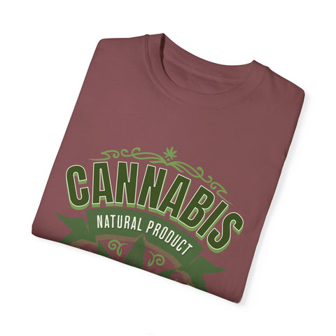 Unisex Cannabis T-Shirt - Natural Product Design