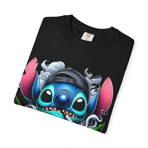 Vibrant Stitch-Inspired Unisex T-Shirt | Funky Streetwear Vibe | Perfect for Festivals and Casual Outings