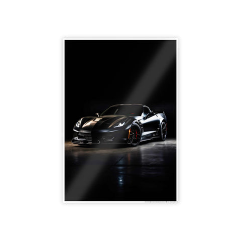 Glossy Car Poster | Stunning Sports Car Wall Art for Auto Enthusiasts