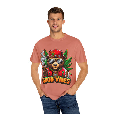 Good Vibes Unisex Garment-Dyed T-Shirt
