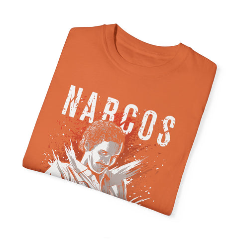 Narcos-Themed Unisex Garment-Dyed T-Shirt for Fans