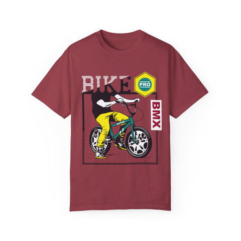 BMX Pro Unisex Garment-Dyed T-shirt - Perfect for Cycling Enthusiasts
