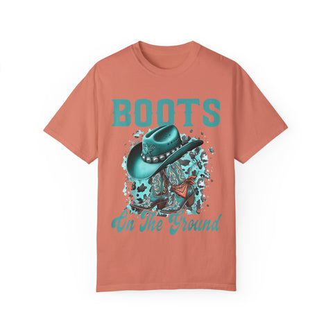 Cowboy Boots Graphic T-Shirt for Western Fashion Lovers