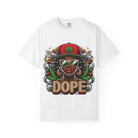 Dope Vibe Unisex Garment-Dyed T-Shirt - Cool Urban Fashion Tee