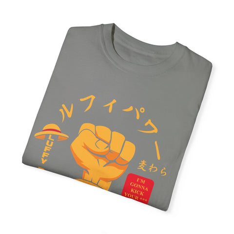 Unisex Luffy Power Graphic T-Shirt - King of Pirates Design