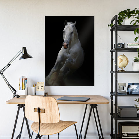 Elegant Horse Gloss Poster - Art Print for Home Décor