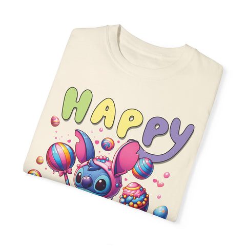 Happy Easter Unisex Garment-Dyed T-Shirt