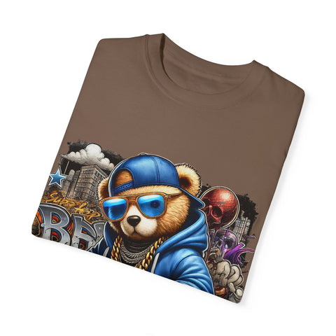 Street Art Bear Graphic T-Shirt - Cool Unisex Tee for Trendsetters