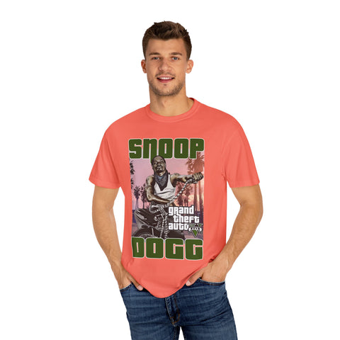 Snoop Dogg Graphic T-Shirt - Retro Grand Theft Auto Design
