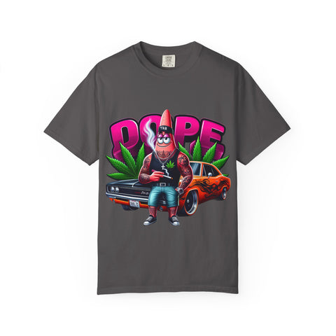 Cool Graffiti T-Shirt - 'DOPE' Graphic Design for Streetwear Lovers