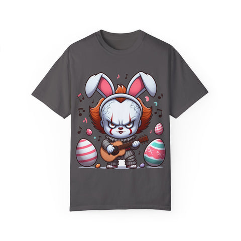 Easter Bunny Rock Star T-Shirt - Unisex Garment-Dyed Tee