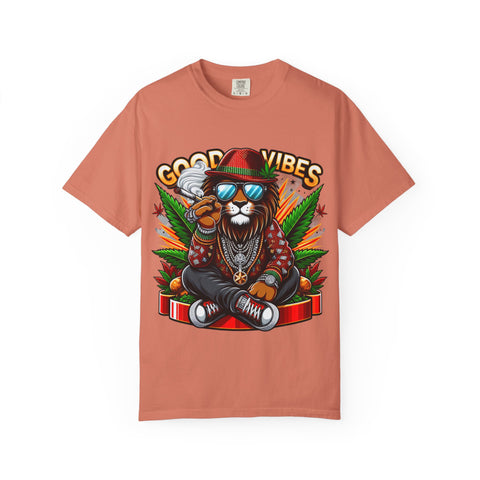 Good Vibes Unisex Garment-Dyed T-Shirt