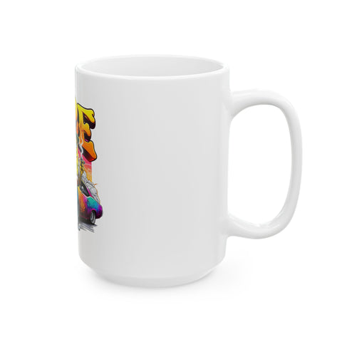 SpongeBob Dope Ceramic Mug - Fun 11oz/15oz Coffee Cup for Collectors