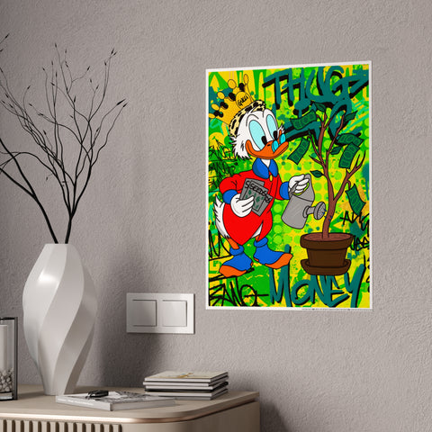 Thug Life Money Gloss Poster – Vibrant Wall Art for Fun Spaces