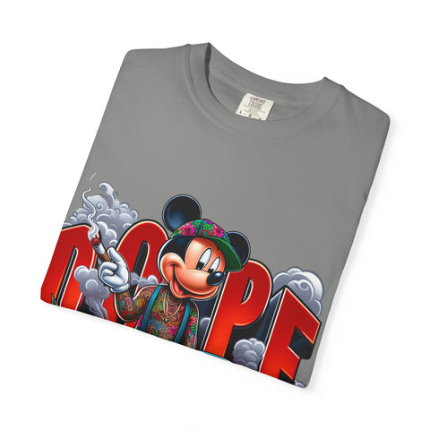 Dope Mickey Mouse Unisex Garment-Dyed T-shirt