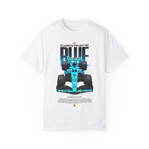 Speedster Unisex Garment-Dyed T-Shirt - Scuderia Ferrari HP Racing Design