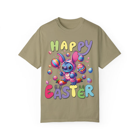 Happy Easter Unisex Garment-Dyed T-Shirt