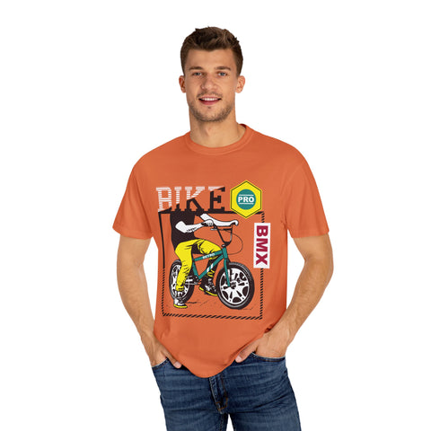 BMX Pro Unisex Garment-Dyed T-shirt - Perfect for Cycling Enthusiasts