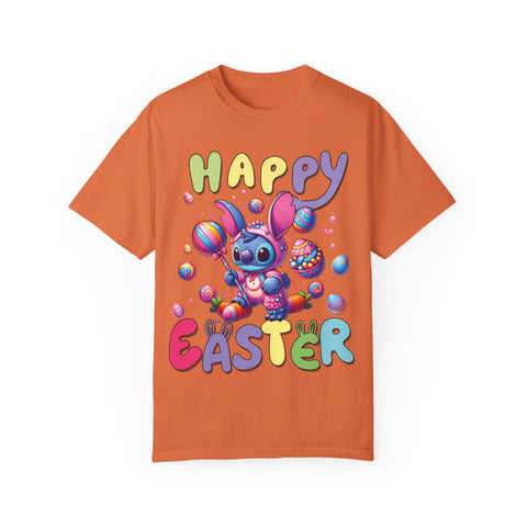 Happy Easter Unisex Garment-Dyed T-Shirt