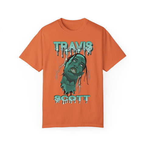 Unisex Travis Scott Dripping Graphic T-Shirt - Hip Hop Streetwear