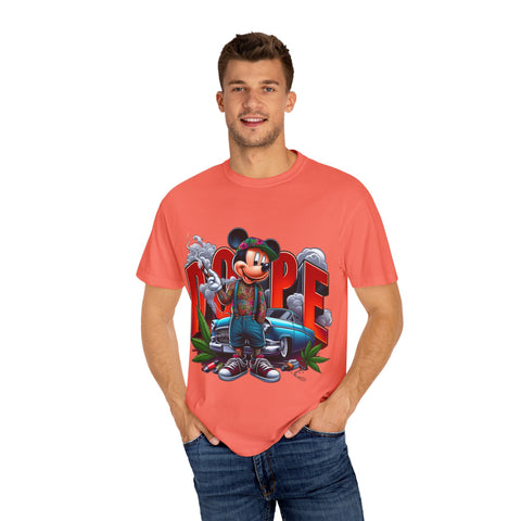 Dope Mickey Mouse Unisex Garment-Dyed T-shirt