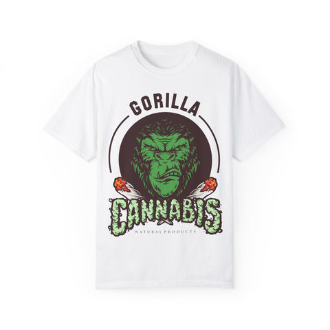 Gorilla Cannabis Unisex T-Shirt - Bold Graphic Tee for Nature Lovers