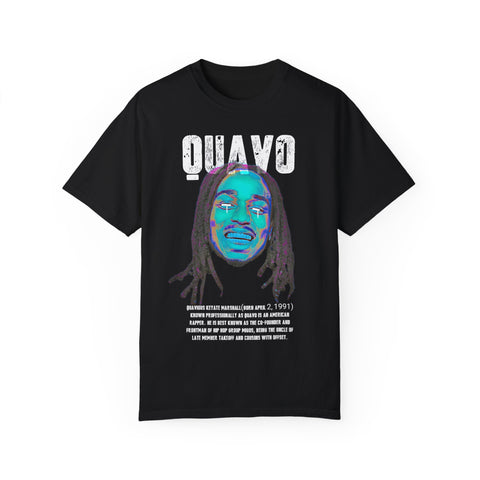 Unisex Garment-Dyed T-Shirt - Quavo Tribute Tee