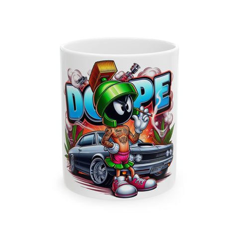 Dope Vibe Ceramic Mug - 11oz & 15oz Coffee Cup for Car Lovers