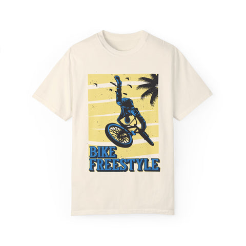 Unisex Bike Freestyle T-Shirt - Casual Graphic Tee for Cyclists