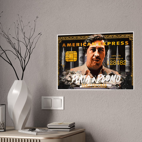 Pablo Escobar Gloss Poster - Unique Wall Art for Home Decor