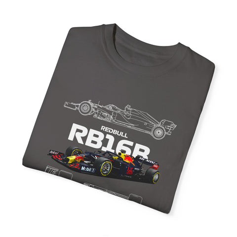 Red Bull Formula 1 RB16B Unisex T-Shirt - Garment-Dyed Racing Tee