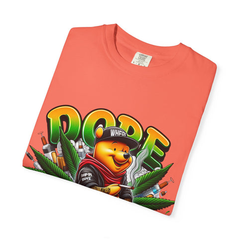 Retro Vibe Graphic T-Shirt - 'Dope' Design for Chill Days