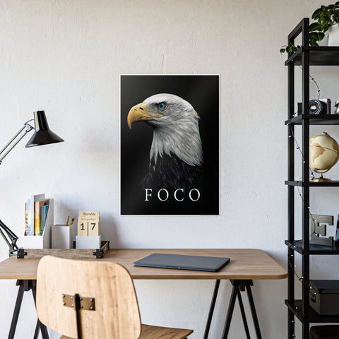 Eagle Focus Gloss Poster - Inspirational Wall Art for Home and Office