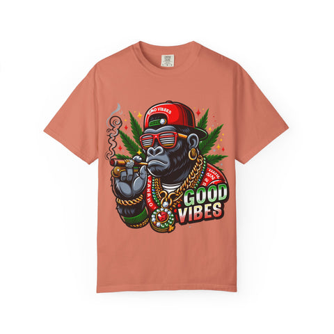 Good Vibes Gorilla Unisex T-Shirt – Fun & Relaxed Style for Chill Occasions
