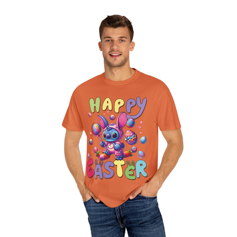 Happy Easter Unisex Garment-Dyed T-Shirt