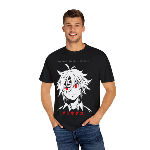 Anime-Inspired Unisex T-Shirt – 'You Can't Fool Your Own Heart' Design