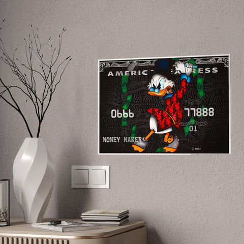 Mickey Money Maker Gloss Poster