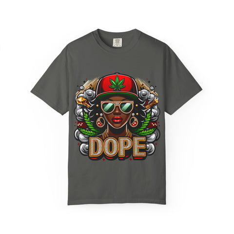 Dope Vibe Unisex Garment-Dyed T-Shirt - Cool Urban Fashion Tee