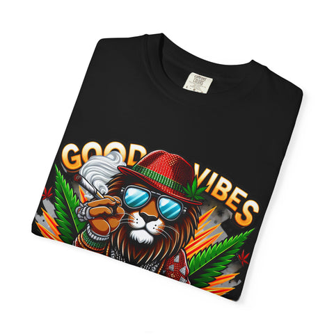 Good Vibes Unisex Garment-Dyed T-Shirt