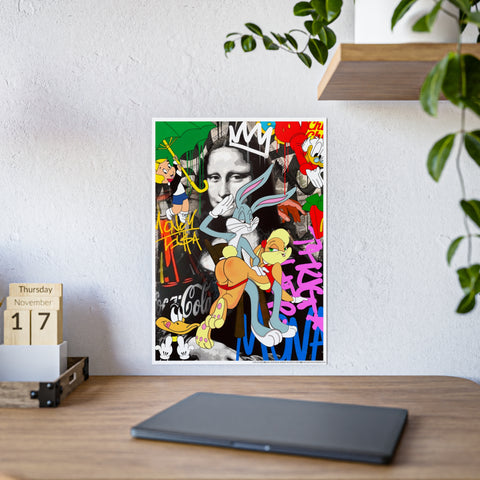 Vibrant Gloss Posters - Retro Cartoon Art Decor for Home or Office