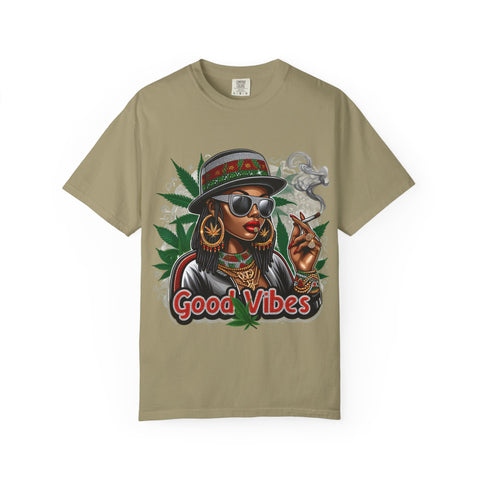 Cool Good Vibes Unisex Garment-Dyed T-shirt