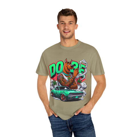 Dope Scooby-Doo Unisex T-Shirt - Vintage Car Design