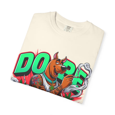 Dope Scooby-Doo Unisex T-Shirt - Vintage Car Design