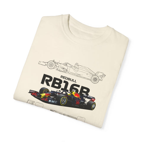 Unisex Garment-Dyed T-shirt - Red Bull Formula 1 Team Graphic Tee