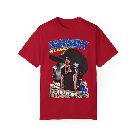Unisex Garment-Dyed T-Shirt - Nipsey Hussle Tribute Tee