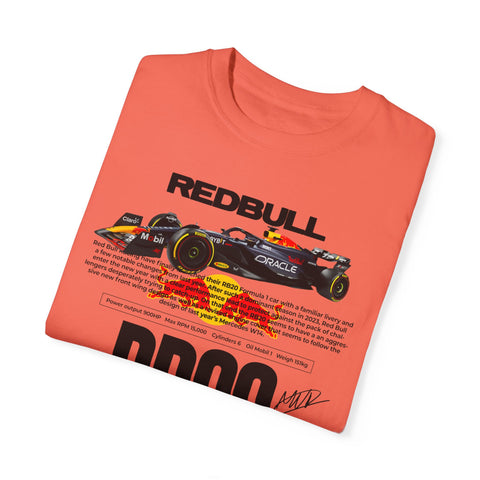 Red Bull Racing T-Shirt - Unisex Garment-Dyed Tee for F1 Fans