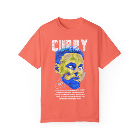 Unisex Garment-Dyed T-Shirt - Stylish Tribute to Curry | Perfect for Basketball Fans