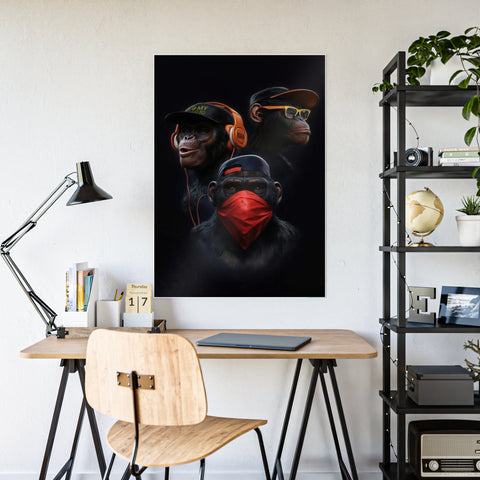 Urban Jungle Gloss Posters – Modern Artwork for Trendy Spaces