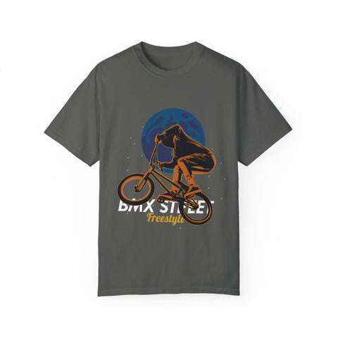 BMX Style Freestyle Unisex Garment-Dyed T-Shirt